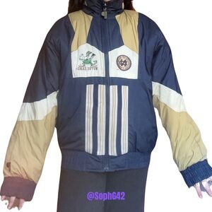 Reversible Notre Dame Puffer